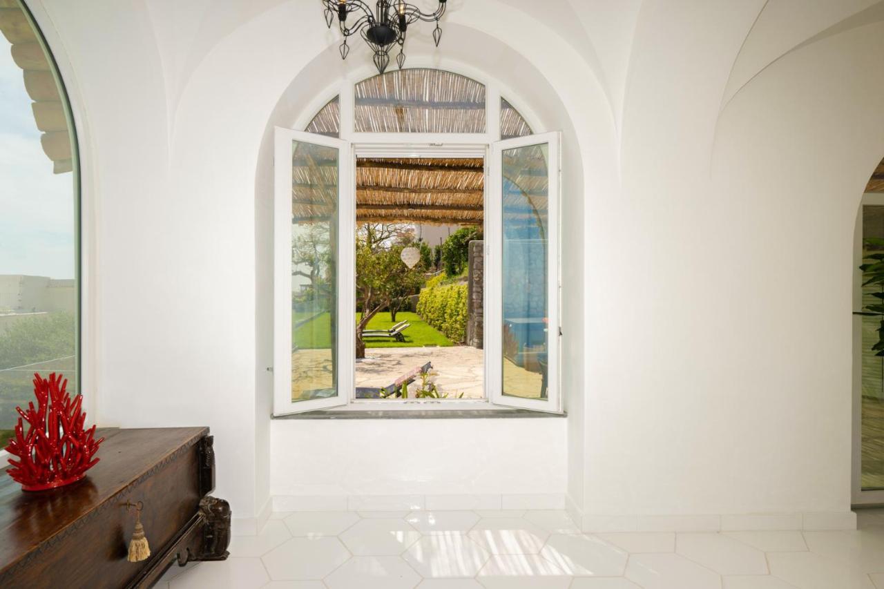 Villa Mimina - Exclusive Villa With Garden, Jacuzzi And Sea View Praiano Exterior foto